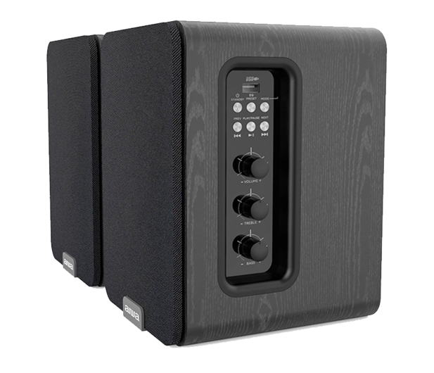 AIWA AIWA kolumny głosnikowe ASP-A200 2x25W czarne - 1514942 - zdjęcie 3
